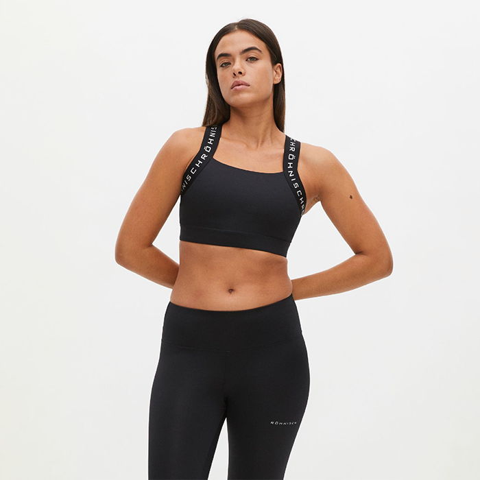 Kay Sports Bra, Black