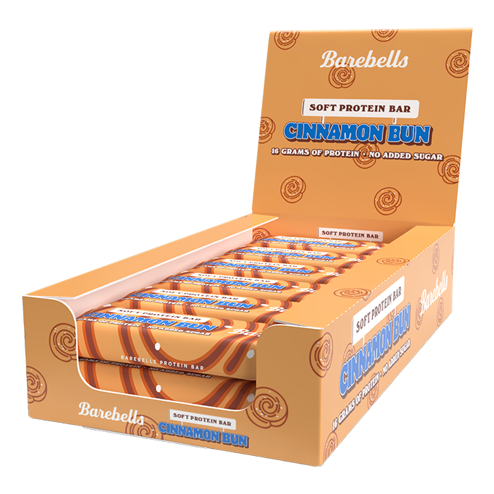 12 x Barebells Soft Protein Bar 55 g Caramel Choco
