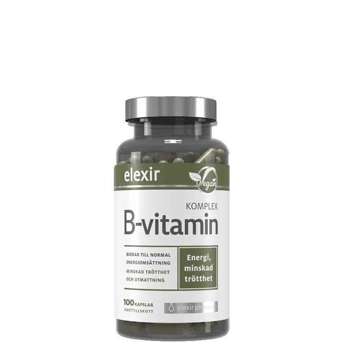 Vitamin B Complex Vegan 100 kapselia