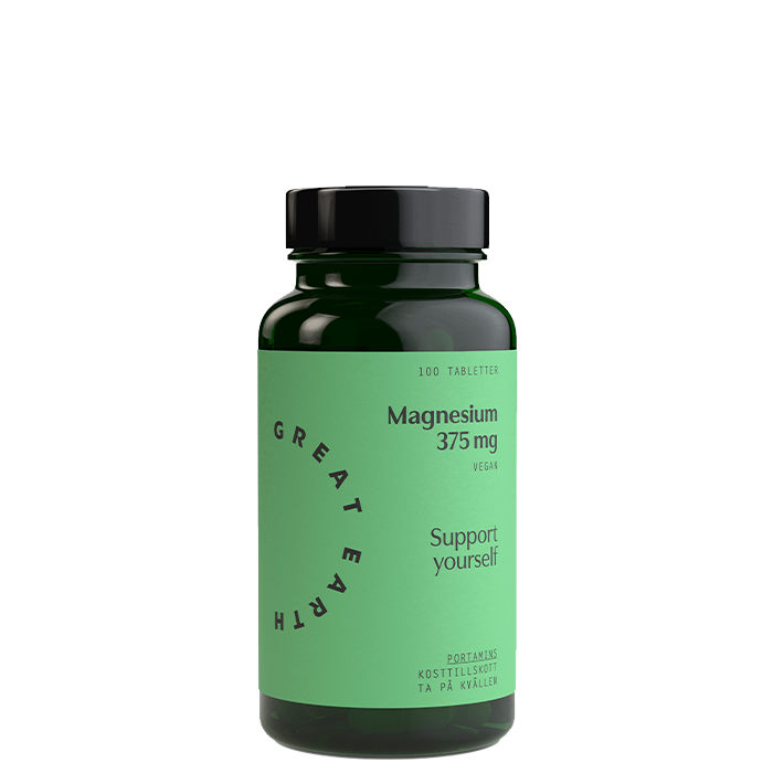 Great Earth Super Magnesium 375 mg 100 tablettia