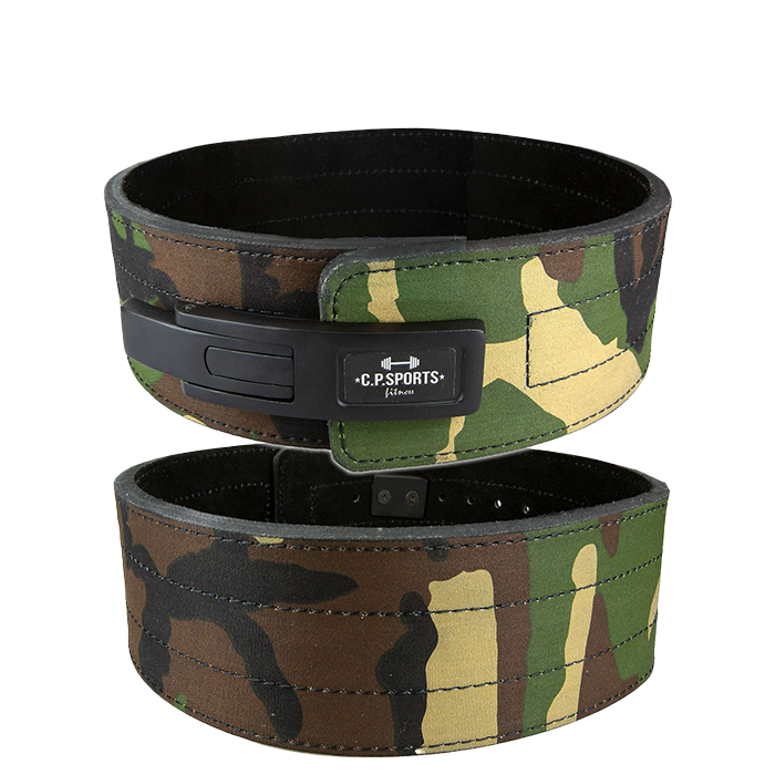 C.P. Sports Powerlifting Lever Belt Camo