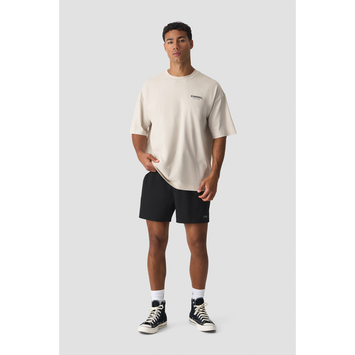 Everyday Oversized T-paita Vaaleanbeige