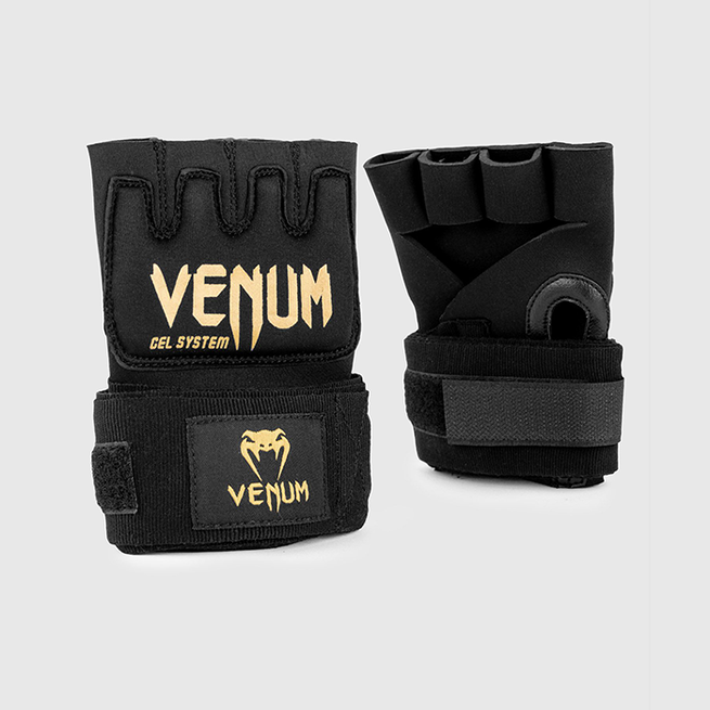Kontact Gel Gloves Black Gold