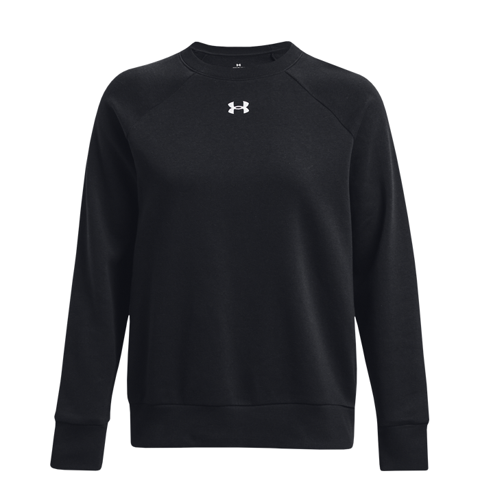 UA Rival Fleece Crew, Black