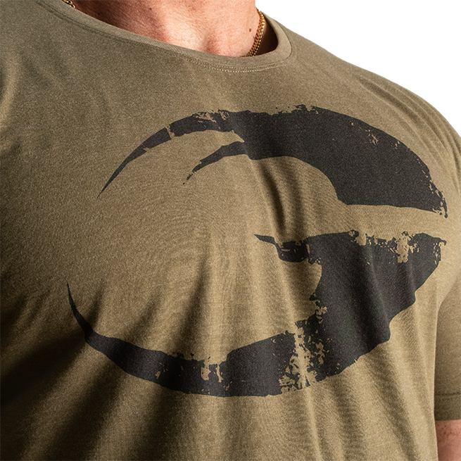 Cadet Tee, Army Green Melange