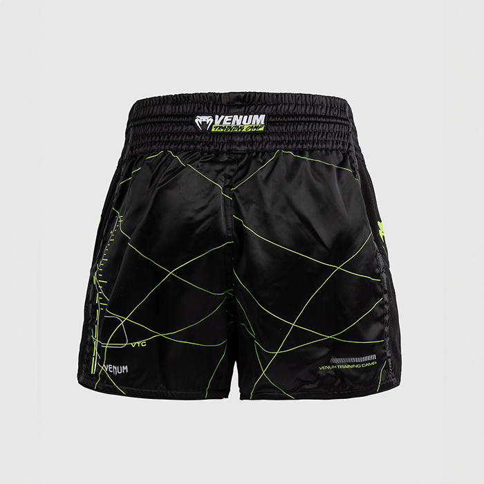 Training Camp 4.0 Muay Thai Shorts Musta Vihre&auml;