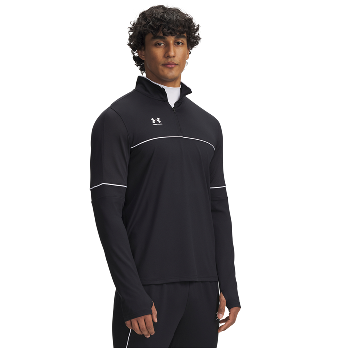 Challenger Half‑Zip Treenipaita Musta