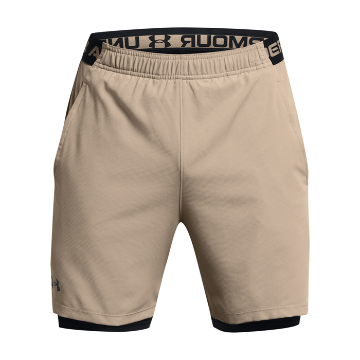 Vanish Woven 2-in-1 Shorts Beige