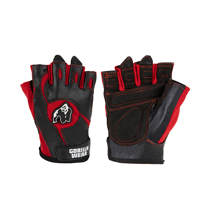 Gorilla Wear Gear Mitchell Training Gloves Black/Red