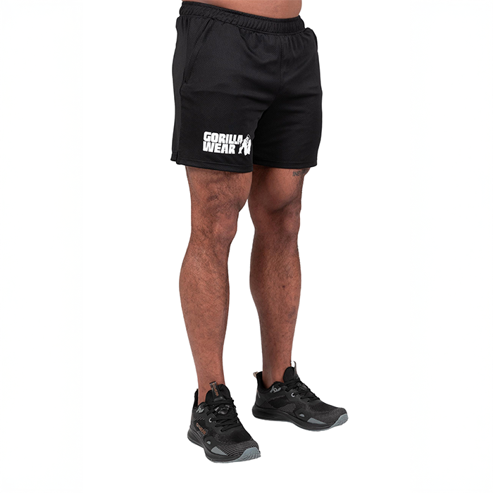 Miles Mesh Shorts Musta