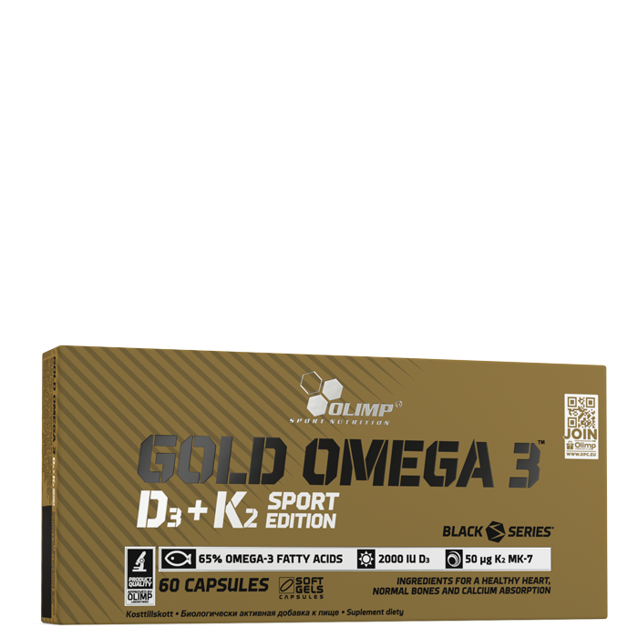 Omega 3 Gold, 1000 mg, 60 kapselia