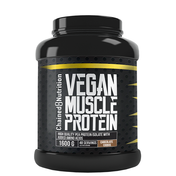 Vegan Muscle-protein 1600 g chocolate_cookie