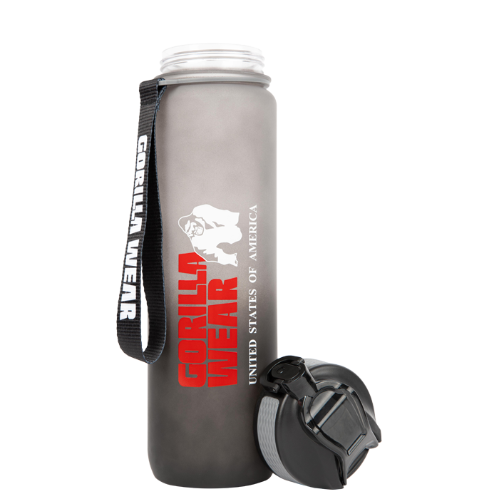 Gradient Vesipullo 1000 ml Musta/Harmaa