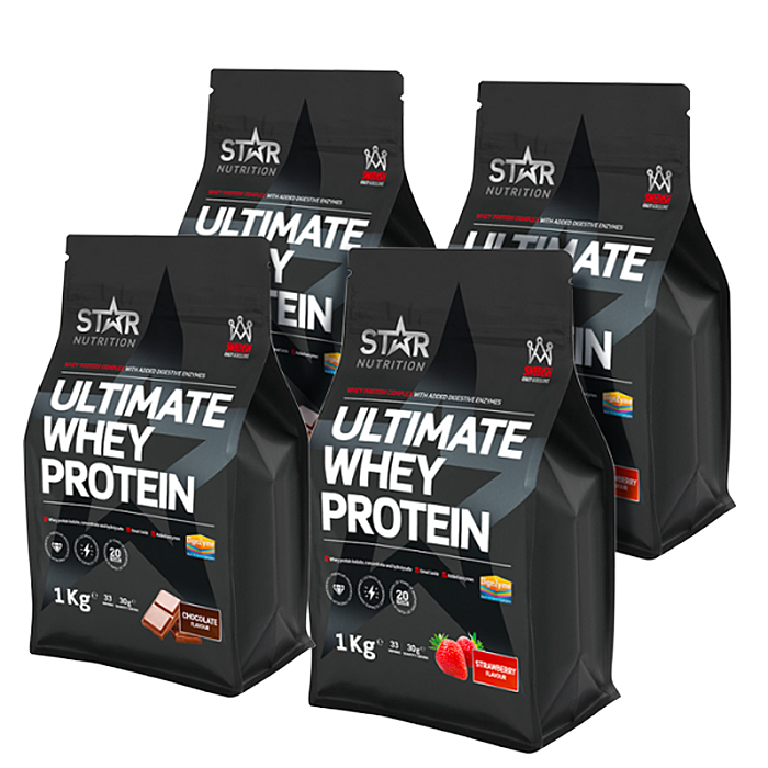 Star Nutrition Ultimate Whey Mix&Match 4x1kg