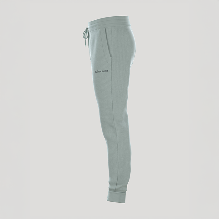 Essential Tapered Collegehousut Tummanharmaa