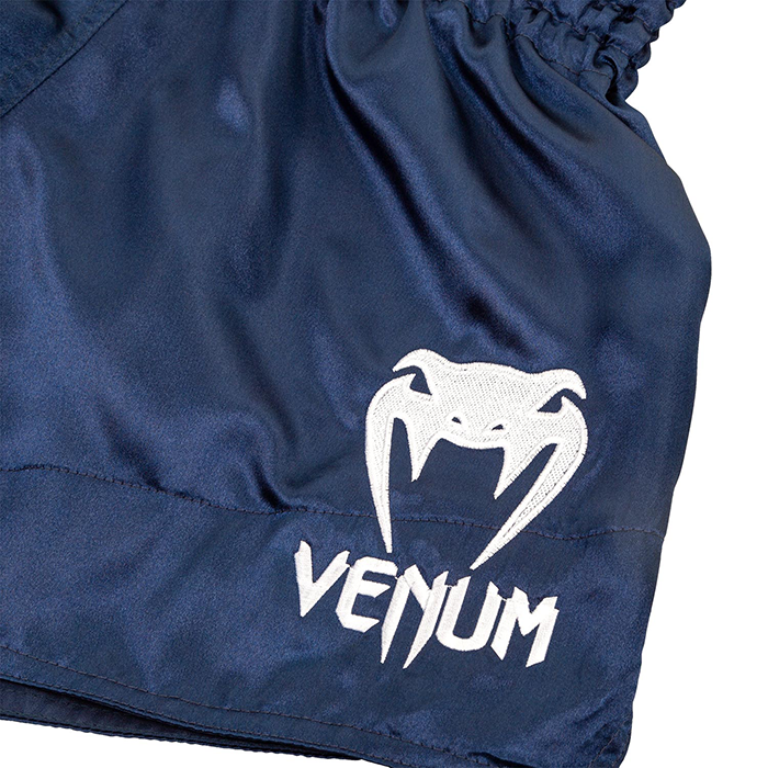 "Classic-Muay Thai -Shortsit, Sininen/Valkoinen"