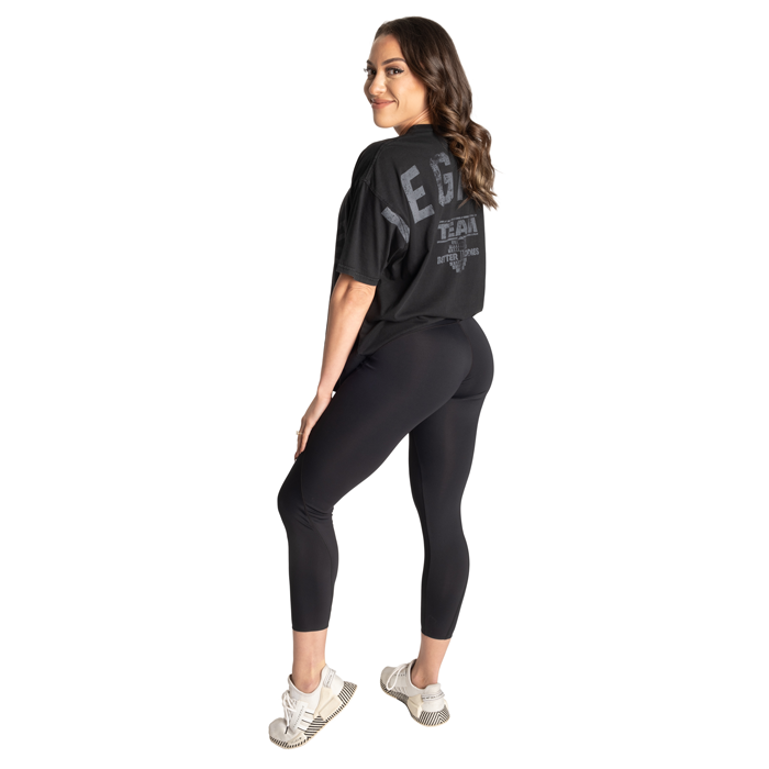 Legacy Oversized T‑Paita Pesty Musta