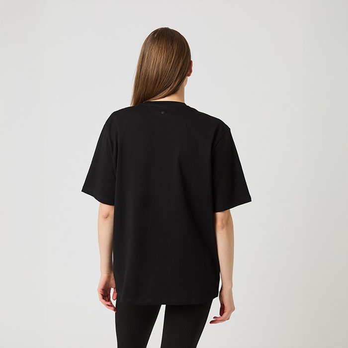Oversized T-paita Musta