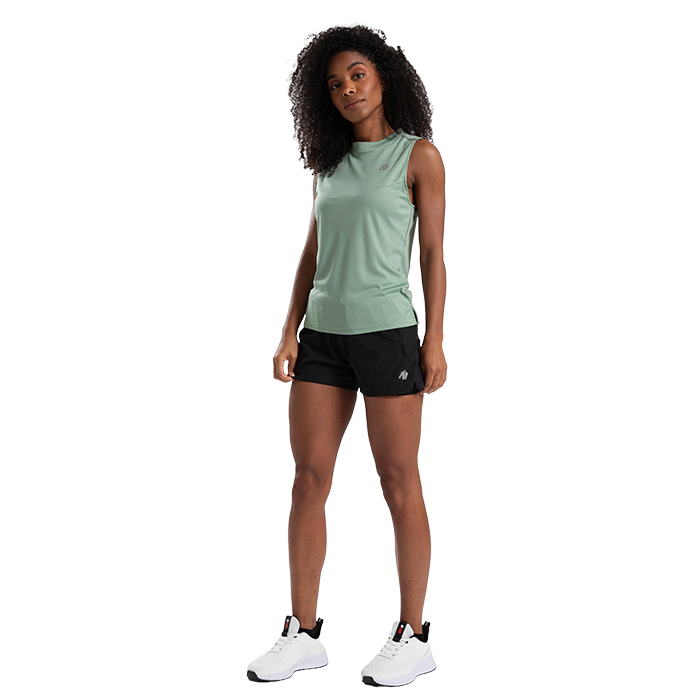 Katy 2-In-1 shortsit, musta