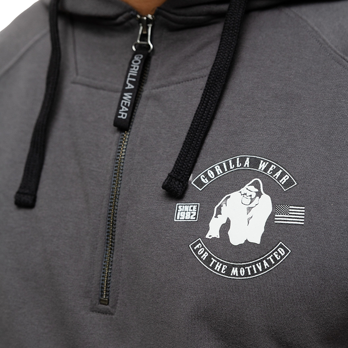 Huntley Hihaton Hoodie Harmaa