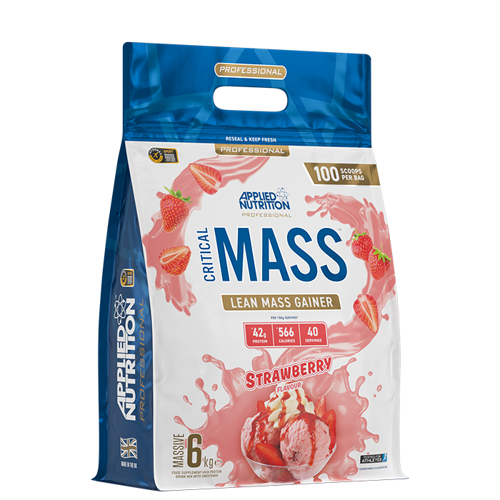 Critical Mass Gainer 6 kg strawberry