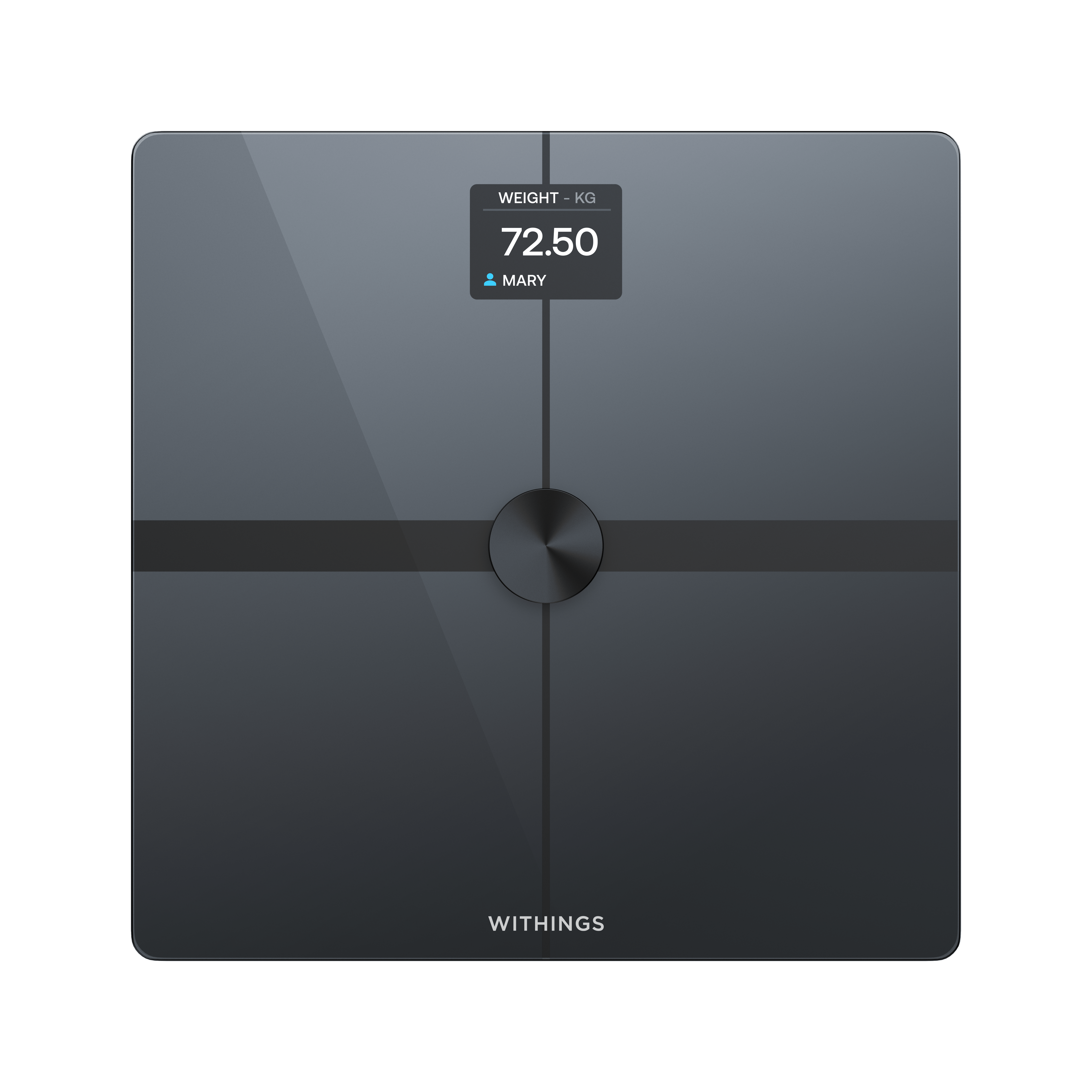 Body Smart Diagnostic Henkilövaaka Musta