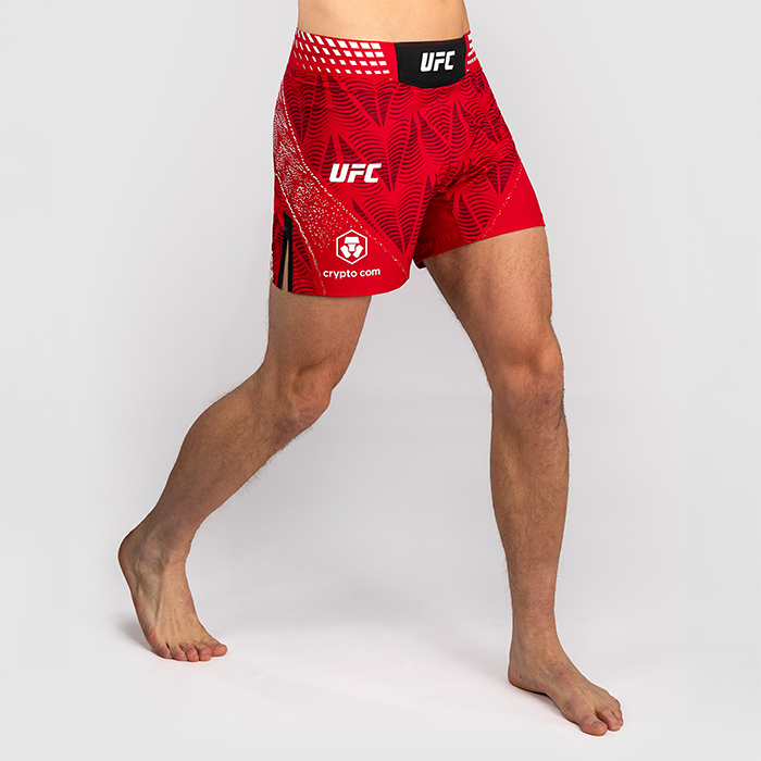 UFC Zenith by Venum Fight Night Fightshortsit Lyhyt malli Punainen
