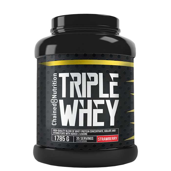 Triple Whey Heraproteiini 1785 g strawberry