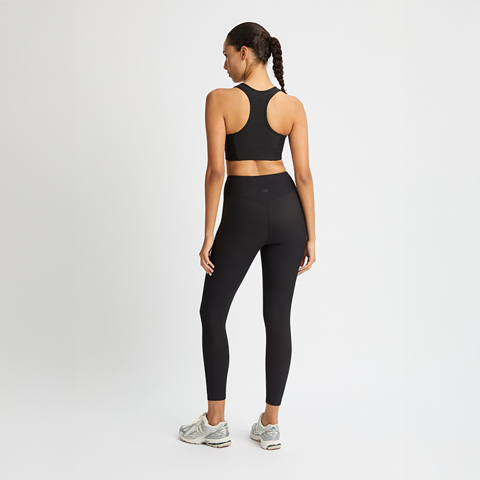 Ribatut Tights Musta