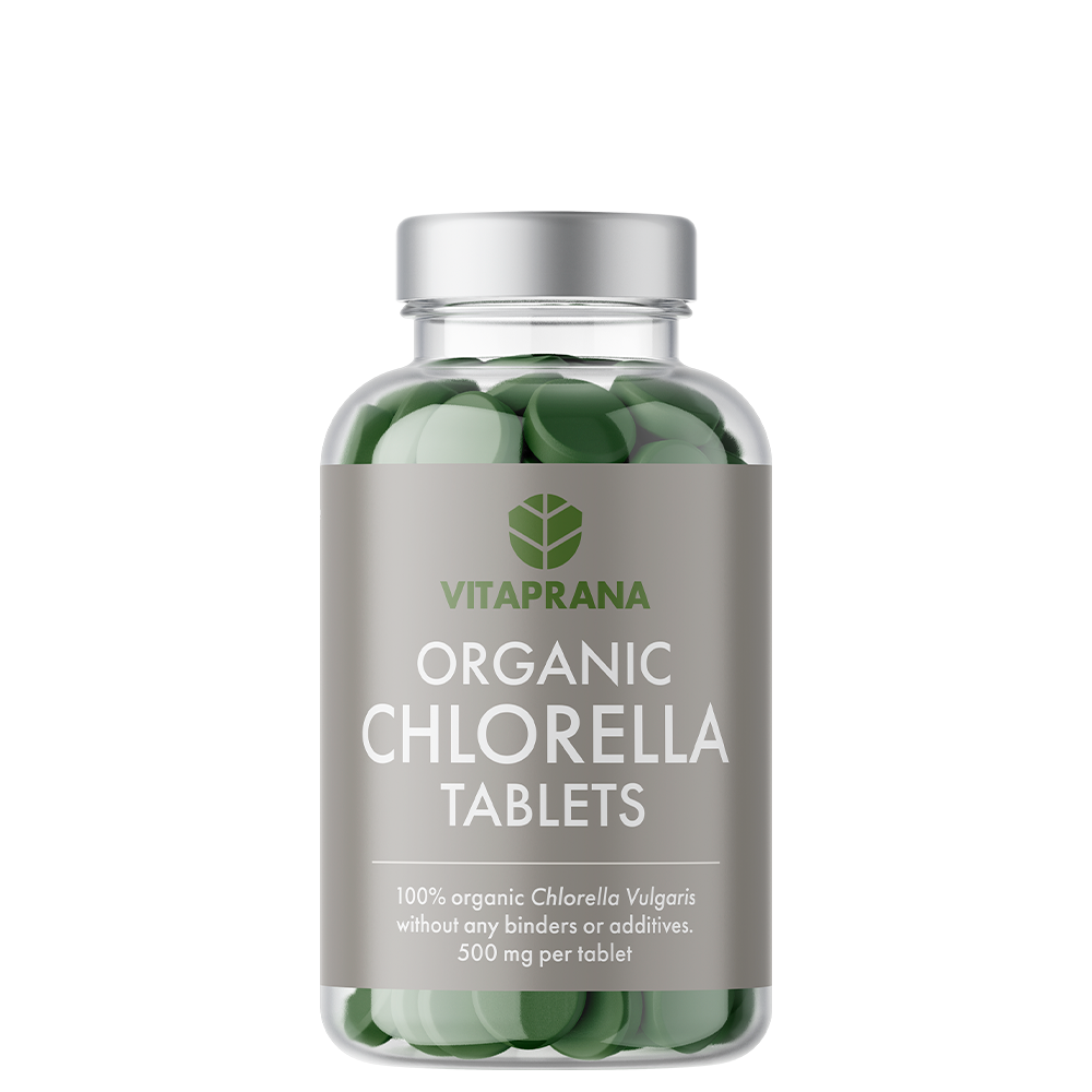 Chlorella, luomu, 250 tablettia