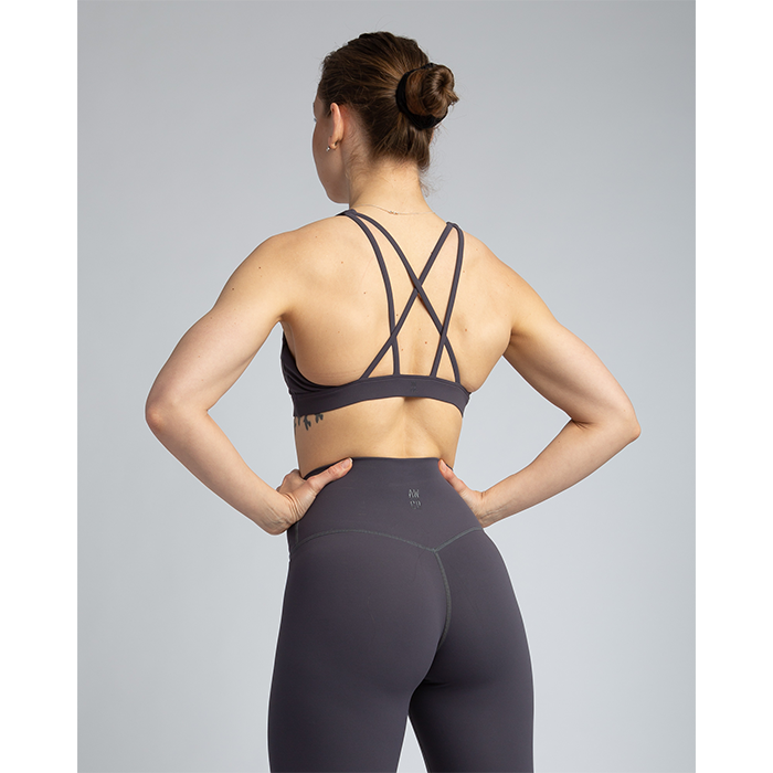 Core Sports Bra 2.0, Smoke Grey
