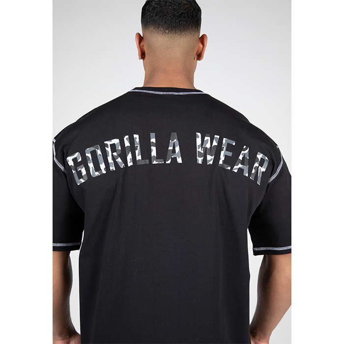 Saginaw Oversized T-Shirt, Black