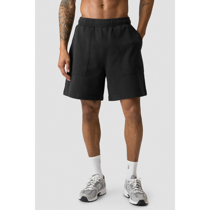 Grit Stonewashed -hikirenttishortsit, Stonewashed Black