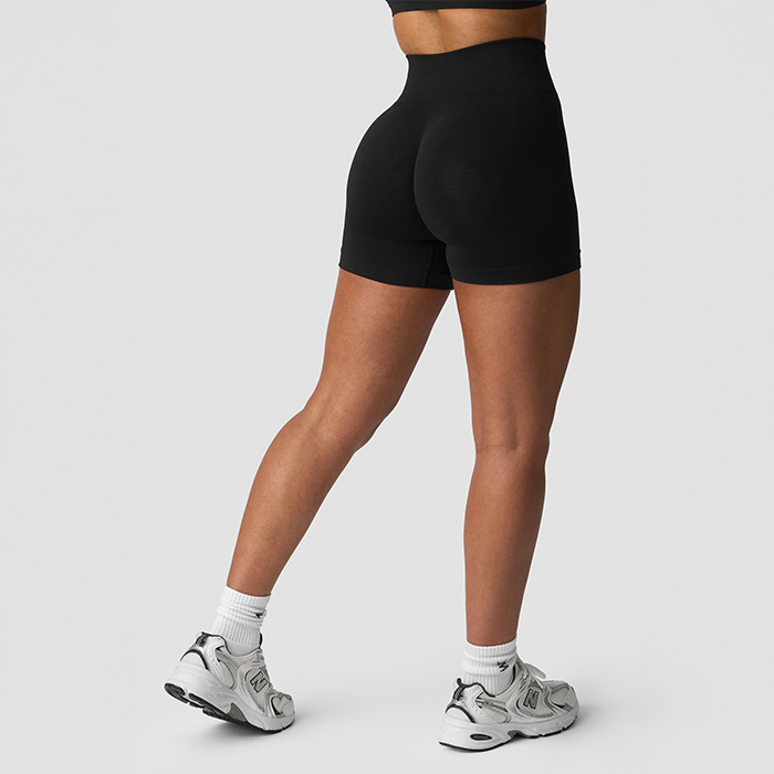 Smooth Midi Shorts Musta