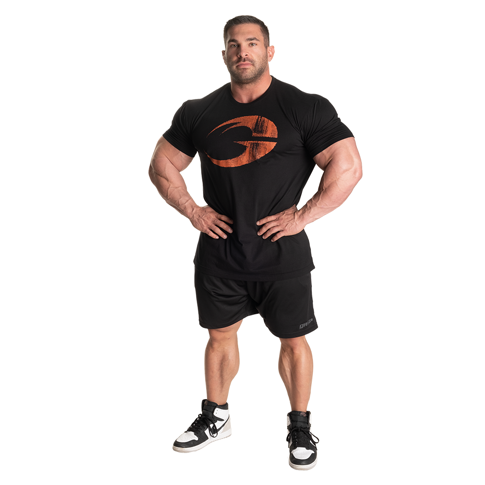 Cadet Tee, Black/Flame