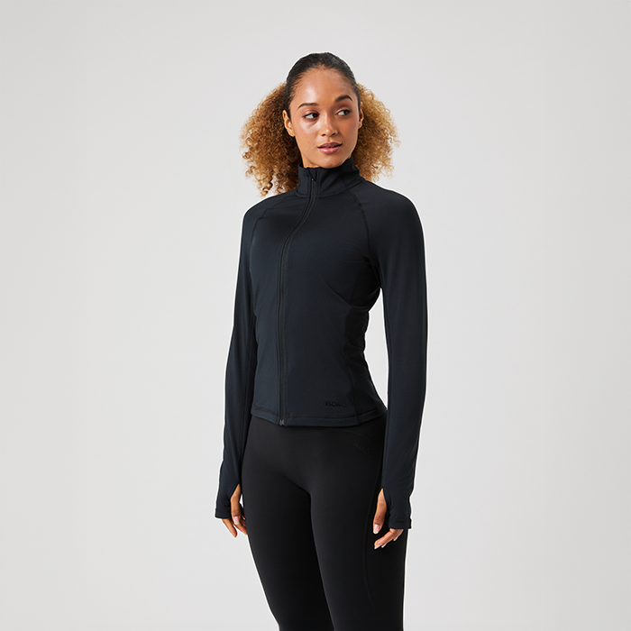 Borg Full Zip Paita Musta