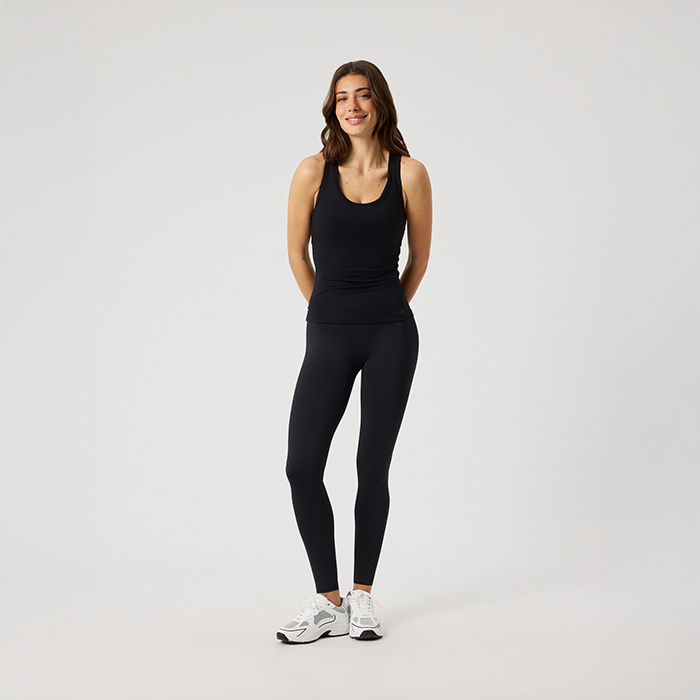 Borg Soft Racerback Linne Musta