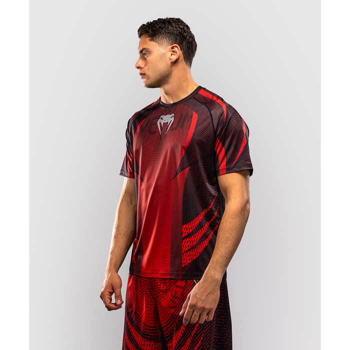Venum GALACTIC 3.0 Dry Tech T-paita Punainen/Hopea