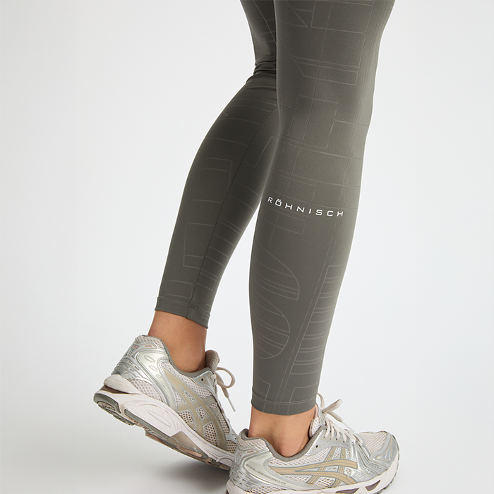 Logo Effect Emboss Tights Vihre&auml;
