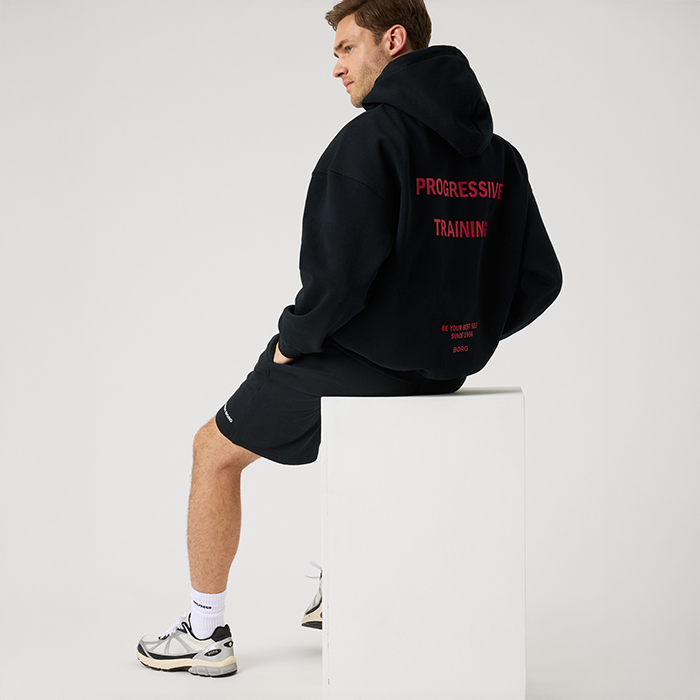 Oversized Huppari Musta