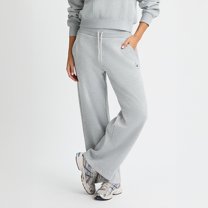 Sweat Leve&auml;t Housut Harmaa