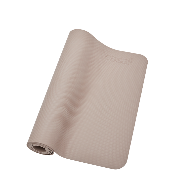 Yoga mat Essential Balance 4mm Taupe Grey