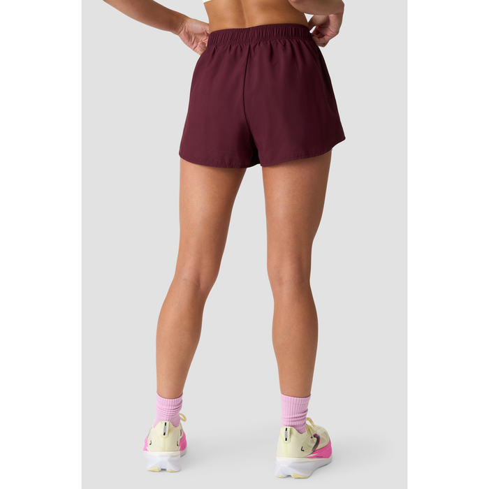 Mirage 2-in-1 Shortsit Tummanruskea