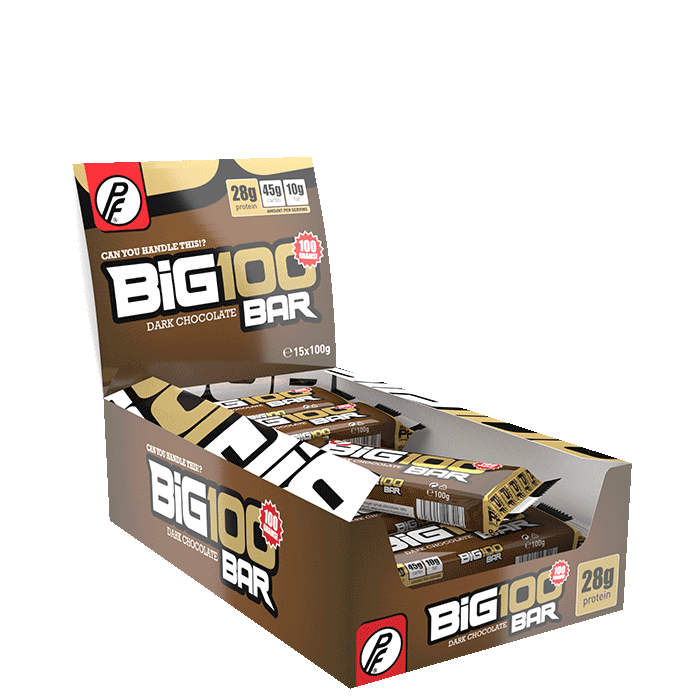 15 x Big 100 Proteiinipatukka 100 g mork_sjokolade
