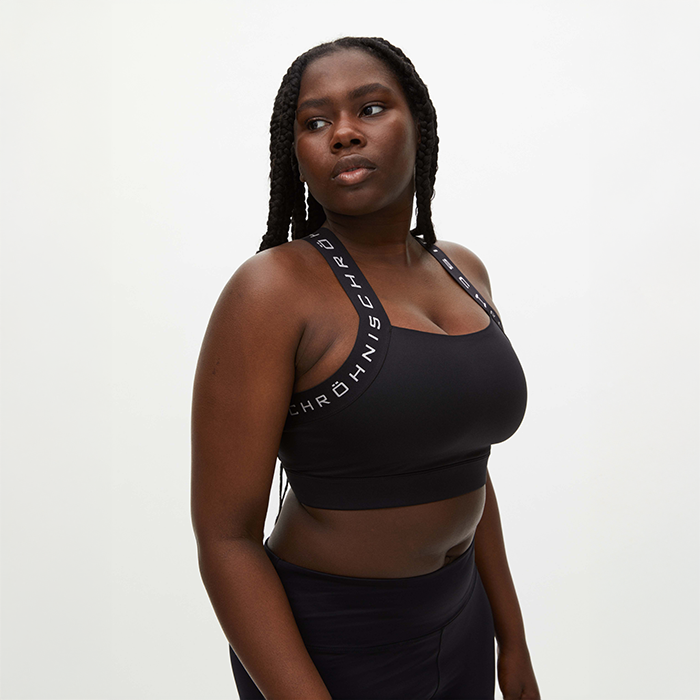 Kay Sports Bra, Black