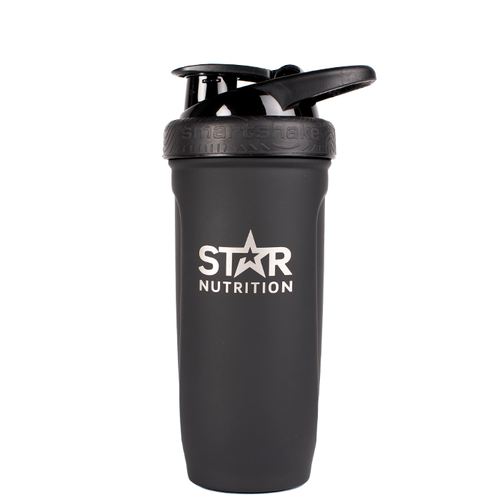 Star Nutrition Stainless Steel Shaker Black 900ml