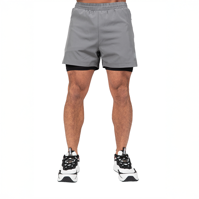 Cortez 2-in-1 Shortsit Harmaa
