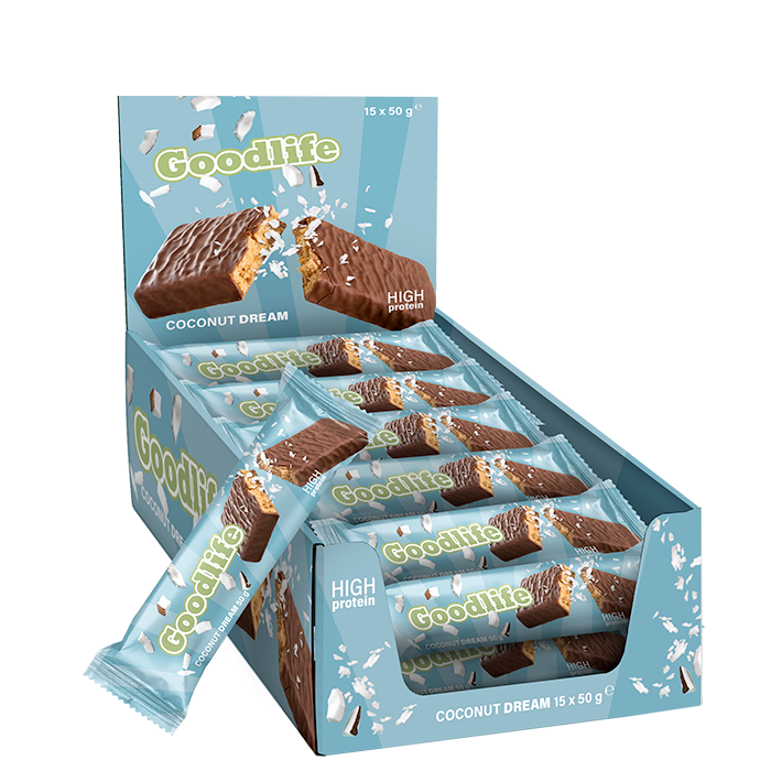 15 x Proteiinipatukka 50 g coconut_dream