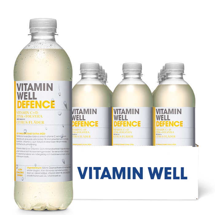 12 x Vitamin Well Vitamin juoma 500ml
