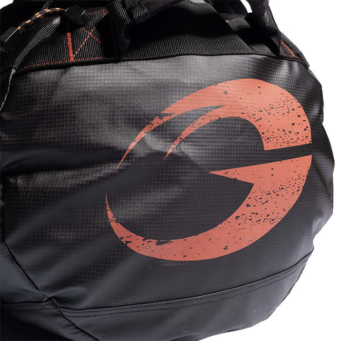 Duffel Bag Gym Bag Musta/Punainen